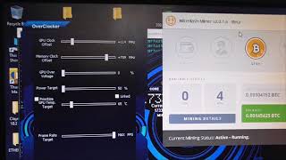 GTX1060 Nicehash setting.