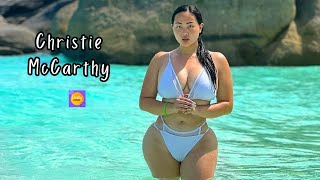 Christie McCarthy: Plus Size Instagram Sensation | Young & Energetic | Public Figure