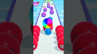 Ball Run 2048🏈🏀⚽⚾🥎 Game All Levels Gameplay Android ios New big update level 12#shorts