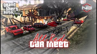 🚨 *LIVE* GTA 5 🚩 | 🚗 CAR MEET 🚘 | 🔴 ALL RED EVERYTHING 🛑