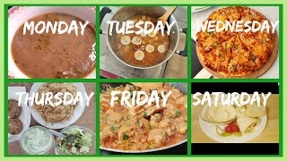 WEEKLY MEAL PLAN. KIA AP BHI ROZ SOCHTAY HO KIA PAKAUN