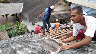 Cara Mudah Pasang Genteng Beton