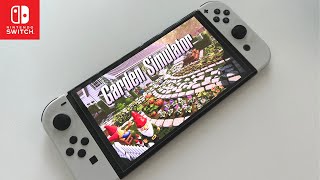 Garden Simulator Nintendo Switch OLED Gameplay