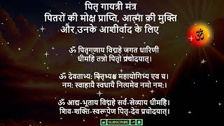 पितृ गायत्री मंत्र- पितरों की मोक्ष प्राप्ति, आत्मा की मुक्ति और उनके आशीर्वाद के लिए