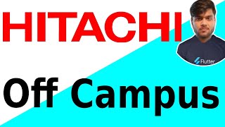 Hitachi Off Campus Drive 2021 | 6 Lakhs/annum