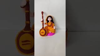 diy meera idol🙏❤#viral #clayart #meera #diy #subscribe #shorts #shortsfeed