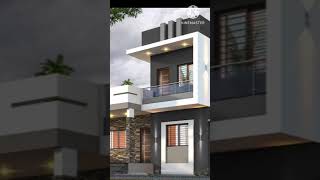 👉🏡 Single floor house front elevation design 🏡👈 #shorts #aprdesign06