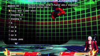 Iron Man Mission 8 - 117 Hit Combo Slow Motion MVC3 Marvel vs Capcom 3