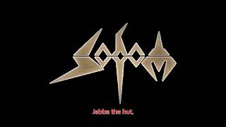 Sodom - Jabba the Hut [Lyric Video HQ]