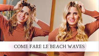 Come fare le BEACH WAVES | Look Natalizio 2020