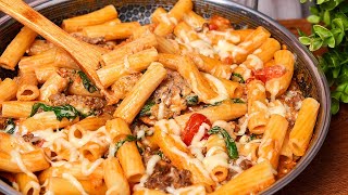 Die 3 besten Pasta-Rezepte im Restaurant-Stil für die Feiertage! Unglaublich einfach und lecker!