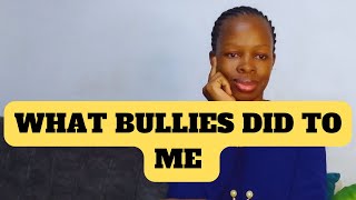 WHAT BULLIES DID TO ME IN SCHOOL/VILLAGE SCHOOL LIFE #schoollife #primaryschool