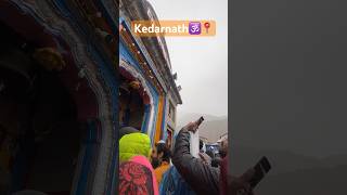 Kedarnath Darshan Se Pehle Mili Fresh Snow Fall🙏🏻🕉🙏🏻❣️😍|| #explore #travel #shorts #kedarnath