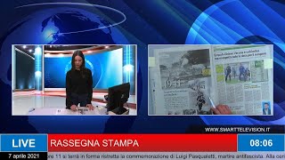 RASSEGNA STAMPA DEL 9 APRILE 2021