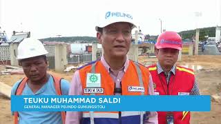 Terminal Penumpang Pelabuhan Gunungsitoli Pengerjaannya Dikebut