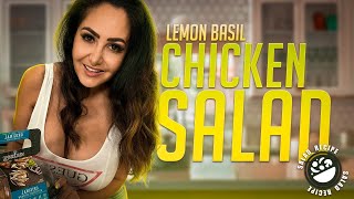 Easy Lemon Basil Chicken Salad