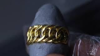 Melting a Solid 24k Ring to Make a Stronger 24K Ring