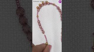 मोती राखी बनाना How to Make Crystal Beads Rakhi / Bracelet #shorts #shortvideo #rakhi