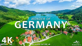 FLYING OVER  GERMANY4K UHD - Relaxing Music With Beautiful Nature Scenes - 4K Video UHD