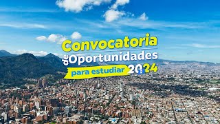 Convocatoria de Oportunidades para Estudiar 2024-2