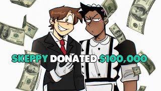 Skeppy OFFERS $100,000 for BadBoyHalo to WEAR a Maid Outfit..