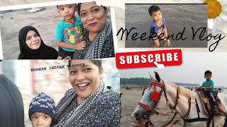 Weekend Special Vlog Ayaan ke Saath|Full On Masti 😘 Uttan Beach|Sunday Special |Family Time