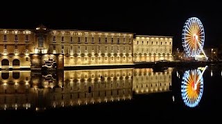 Toulouse, France: the Pink City by night