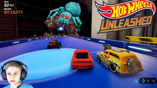 Hot Wheels UNLEASHED - Крутые гонки с нашими любимыми машинками Hot Wheels! Даник и Хот Вилс Анлишед