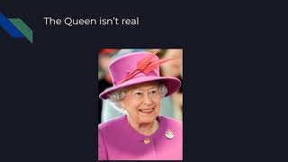 A Powerpoint Presentation on why British people aren't real