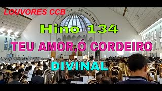 ENSAIO BONFIM CABREÚVA HINO 134 TEU AMOR,Ó CORDEIRO DIVINAL