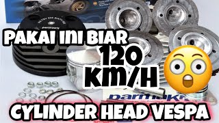 HEAD VESPA | CYLINDER HEAD | COP BUSI VESPA STANDAR