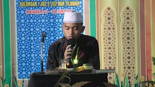 Penampilan 5 Juz Dan Tilawah || Peserta Sumbawa Barat || MTQ Tingkat Provinsi NTB || Fitrah Jaya