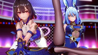 【4K】 BUNNY XueYI x Hanya- LIP HIP [[MMD Honkai Star Rail/崩壊：スターレイル]]