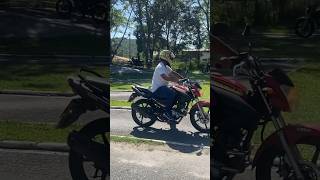 Os treinos. A Motopista Oficial de Sta Luzia MG