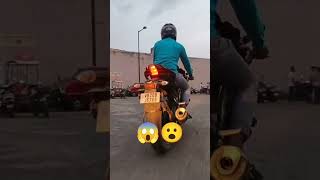 What a Sound 🔊 😱Watch Till End 😎 #_trending #realbiker #motorcycle #_ytshorts