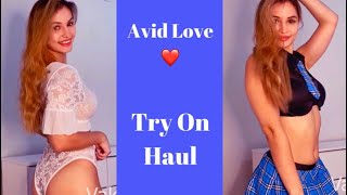 Babydolls and Bodysiuts Try On--Avid Love