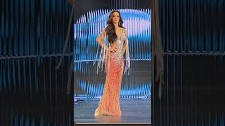 FAN CAM MISS GRAND ĐAN MẠCH TRÌNH DIỄN EVENING GOWN #eltocuyo_team #mehoahauofficial