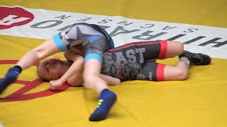 Wrestling / Ringen Erzgebirgscup 2024, Greco, Jugend D (U10), 35 kg, Hahn - Friedel, F 1+2