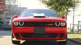 2017 CHALLENGER SRT HELLCAT 6.2L HEMI® Full Review, Start Up, Exhaust clip