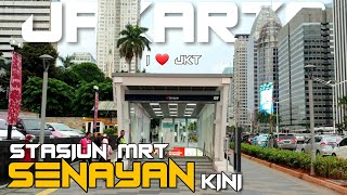 STASIUN MRT SENAYAN | STASIUN BAWAH TANAH MRT JAKARTA | SUDIRMAN | BUNDARAN SENAYAN | SCBD