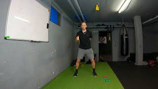 Mini Band excercise - Single arm press