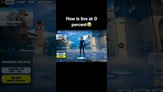 Bro was in the negative😭 #Fortnite #FortniteClips #Funny #Gaming#Viral #Shorts