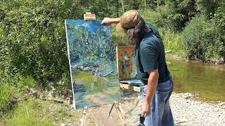 Plein Air Painting | Frička - Petrová, plener (19 06 24)