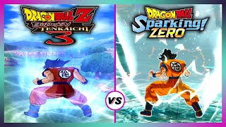 Dragon Ball Sparking Zero vs Budokai Tenkaichi 3 - Ultimate Side By Side Comparison