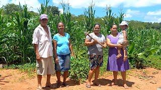 PASSAMOS O DIA NA ROÇA COM A FAMÍLIA