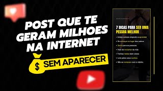 Como fazer post de conteúdo para as redes sociais