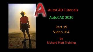 AutoCAD Orthographic Isometric Part 19 - Tutorial #4