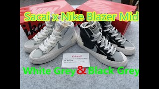 Two New Sacai x Nike Blazer Mid Review