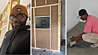 Building A Studio In My Garage With Recording Booth Part 1