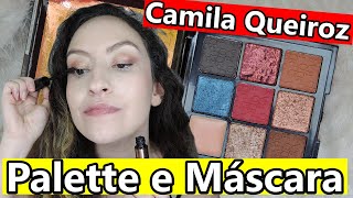 PALETTE ESSENTIAL E MÁSCARA INFINITY EUDORA GLAM CAMILA QUEIROZ | LAIANE LIRA